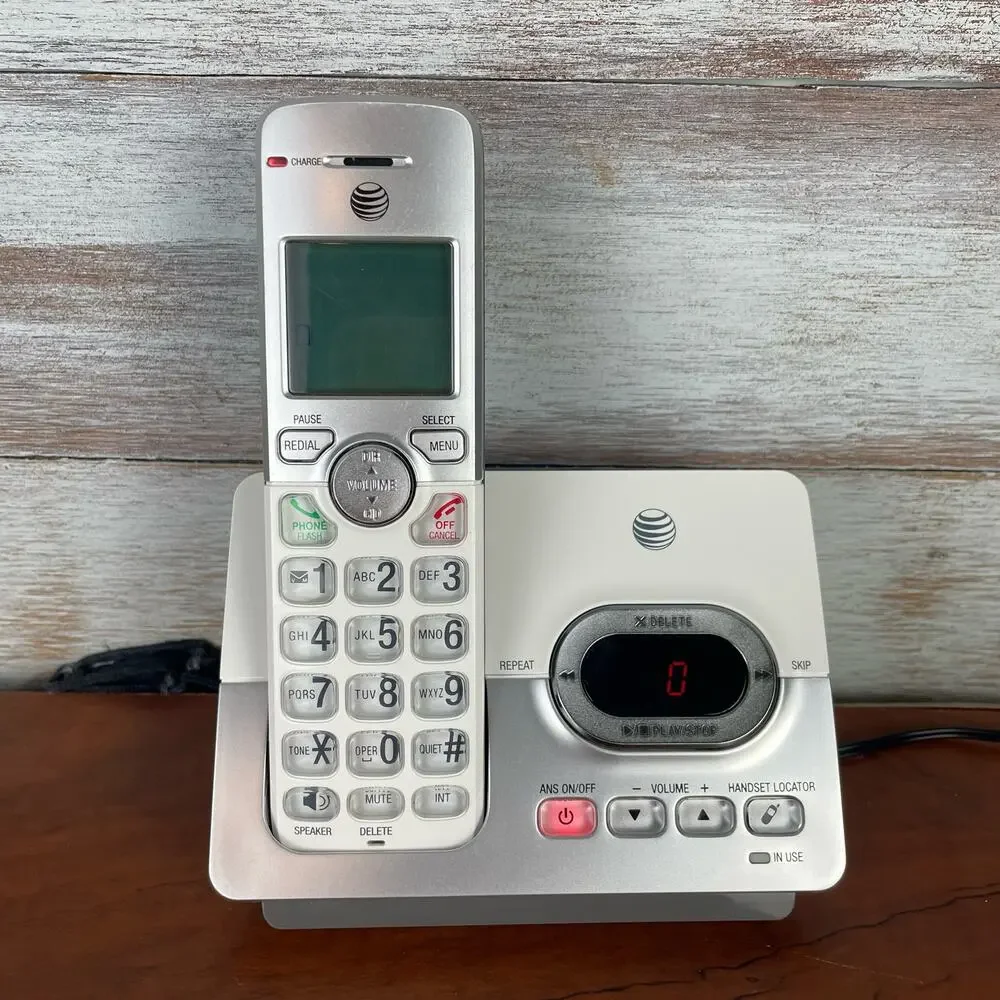 AT&T EL52303 Handset Cordless Home Phone Base DECT Caller ID Answering Machine